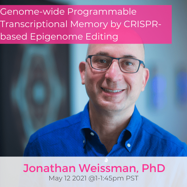 genome-wide programmable Trancriptional Memory by CRISPR-based Epigenome Editing Jonathan Weissman